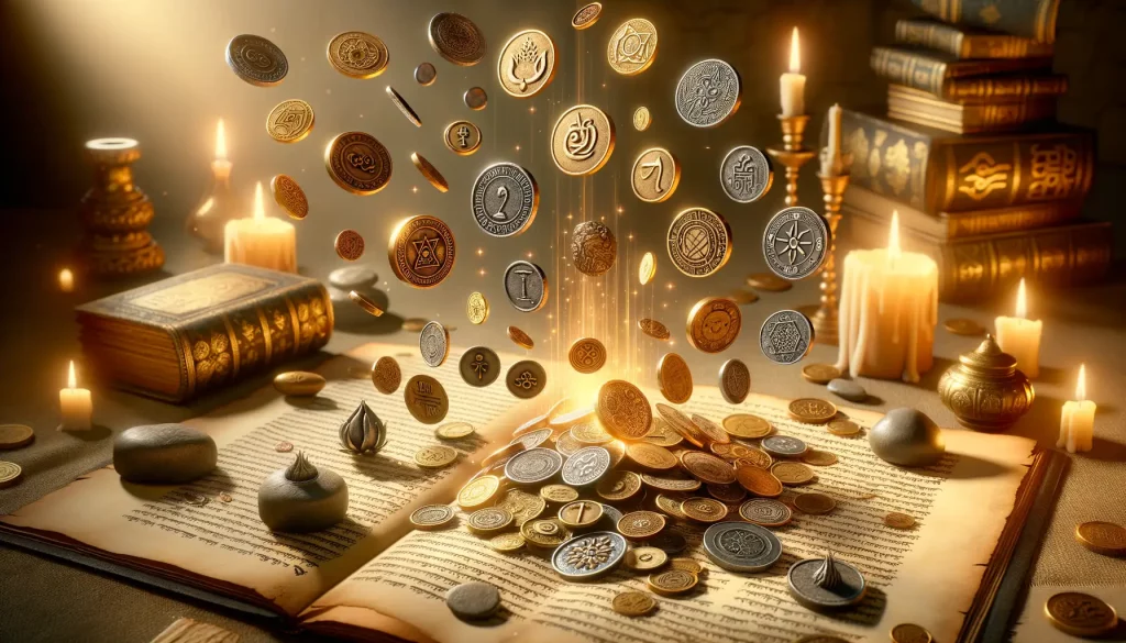 Symbolism of Coins in Spiritual Contexts