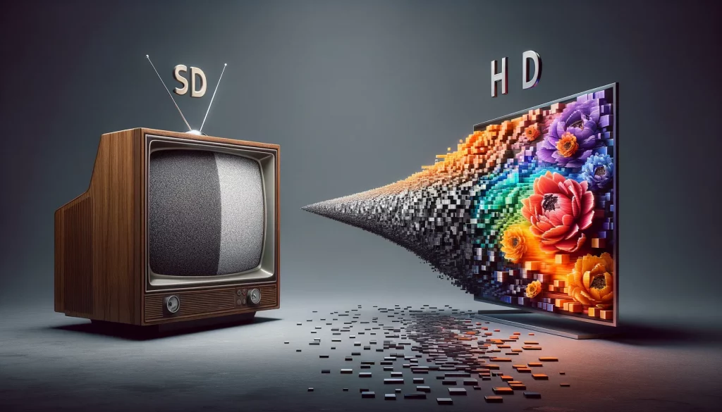 The Transition from SD to HD: A Milestone in Streaming